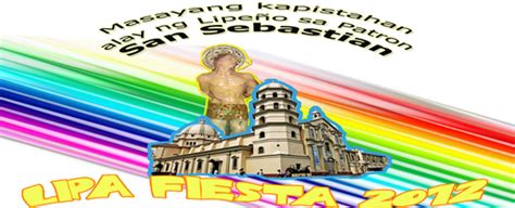 Batangas City & Lipa City Fiesta (Schedule of Activities).